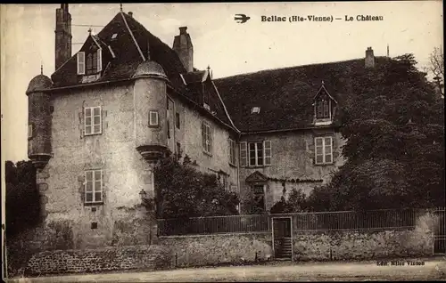 Ak Bellac Haute Vienne, Le Chateau