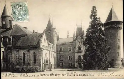 Ak Busset Allier, Chateau de Bourbon Busset