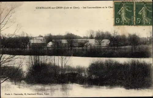 Ak Chatillon sur Cher Loir et Cher, Laurendiéres