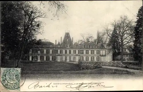 Ak Ozoir la Ferrière Seine et Marne, Le Chateau des Agneaux