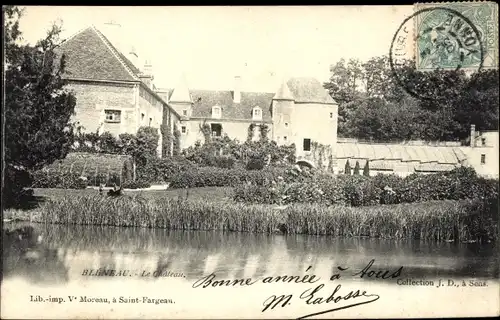 Ak Bleneau Yonne, Le Château