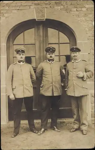 Foto Ak Deutsche Soldaten in Uniformen, Mannheim 1914