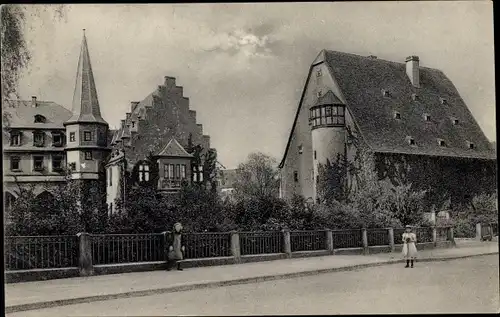 Ak Marburg an der Lahn, Ehemaliges Deutschhaus