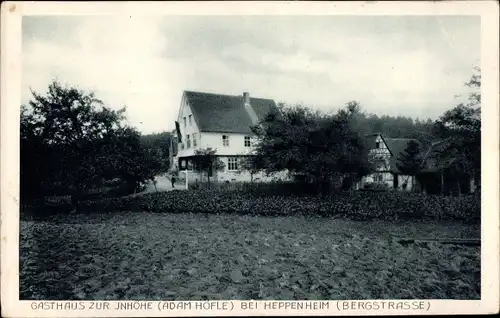 Ak Juhöhe Bonsweiher Mörlenbach im Odenwald, Gasthaus zur Juhöhe