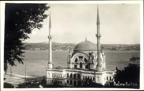 Ak Konstantinopel Istanbul Türkei, Dolmabahce Palast, Dolma Bagdsche