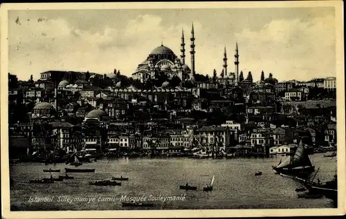 Ak Konstantinopel Istanbul Türkei, Mosquee Souleymanie