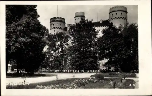 Foto Ak Orlík nad Vltavou Altsattel Südböhmen, Schloss