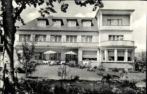 Ak Bad Orb in Hessen, Haus Marina, Inh. M. Harnischfeger, Lindenallee