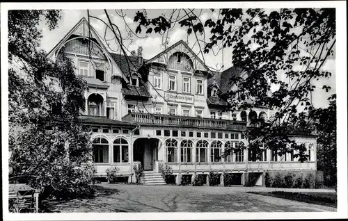 Ak Buntenbock Clausthal Zellerfeld Oberharz, Kindererholungsheim Hildesheimer Haus