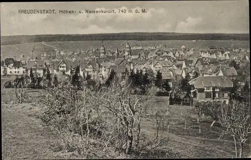 Ak Freudenstadt im Nordschwarzwald, Panorama