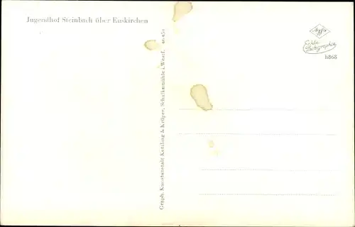 Ak Steinbach bei Euskirchen, Jugendhof