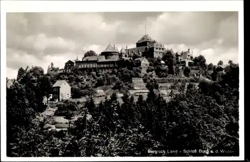 Ak Burg an der Wupper Solingen, Schloss Burg