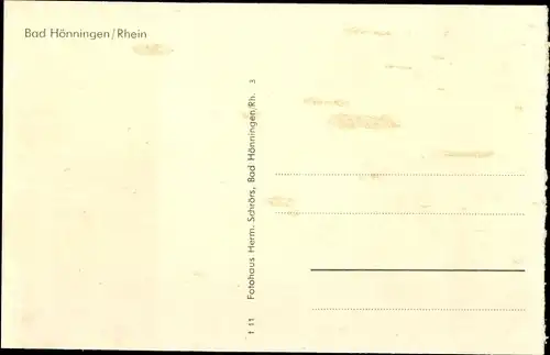 Ak Bad Hönningen am Rhein, Panorama