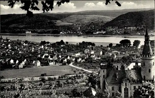 Ak Bad Hönningen am Rhein, Schloss, Panorama