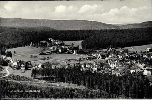 Ak Hahnenklee Bockswiese Goslar im Harz, Panorama