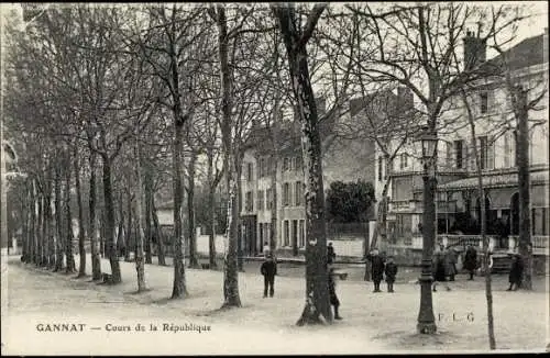 Ak Gannat Allier, Cours de la République