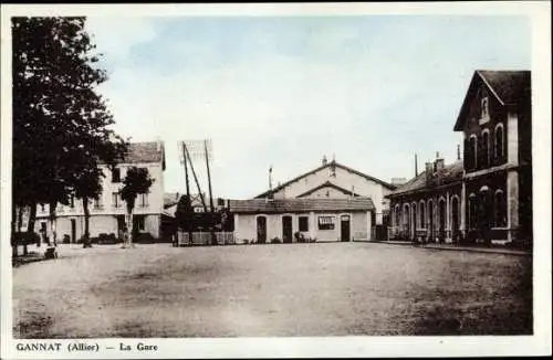 Ak Gannat Allier, La Gare