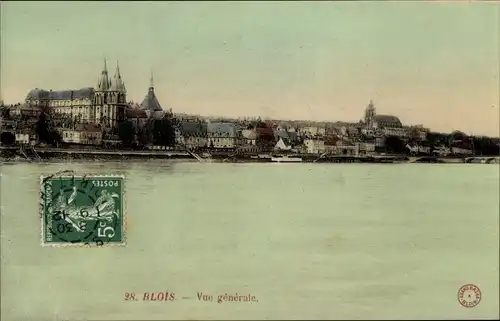 Ak Blois Loir et Cher,Vue générale