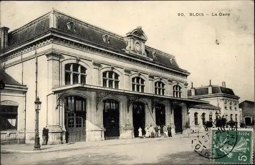 Ak Blois Loir et Cher, La Gare