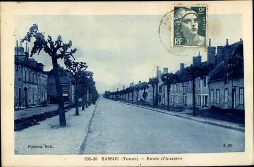 Ak Bassou Yonne, Route d'Auxerre