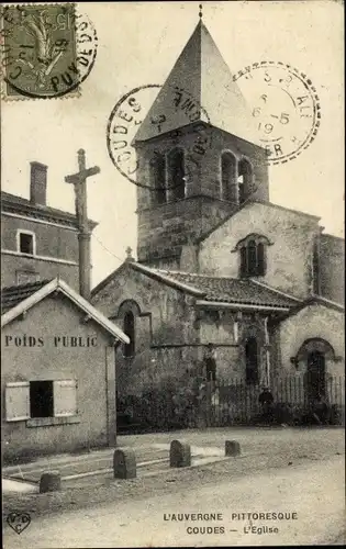 Ak Coudes Puy-de-Dôme, Eglise, Poids Public