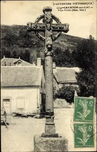 Ak Chambon sur Lac Puy de Dôme, La Croix