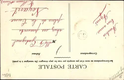 Ak Chigné Maine et Loire, Route d'Auverse, Eglise