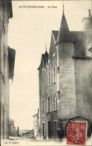 Ak Le Puy Notre Dame Maine et Loire, La Poste