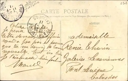 Ak Le Puy Notre Dame Maine et Loire, La Poste