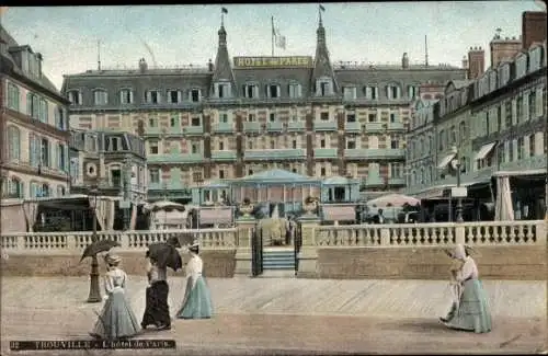 Ak Trouville Calvados, L'Hotel de Paris