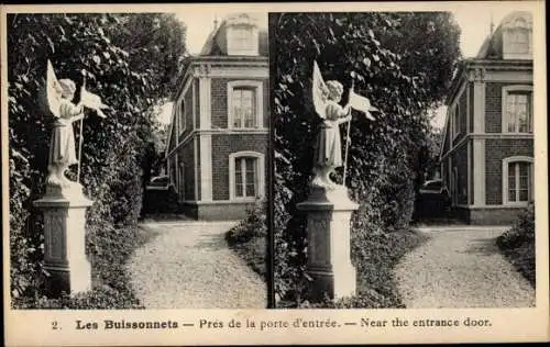 Stereo Ak Lisieux Calvados, Les Buissonnets, Pres de la porte d'entrée