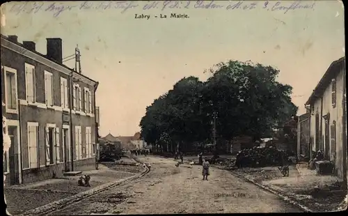 Ak Labry Lothringen Meurthe et Moselle, La Mairie