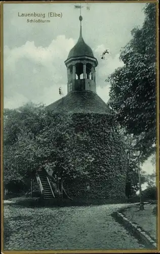 Ak Lauenburg an der Elbe, Schlossturm