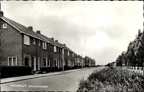 Ak Assendelft Nordholland Niederlande, Oranjeboomkade