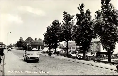 Ak Assendelft Nordholland Niederlande, Dorpsstraat Kerkbuurt