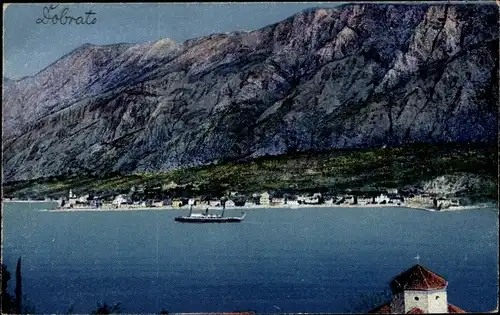 Ak Dobrota Montenegro, Gesamtansicht