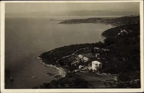 Ak Bled Veldes Slowenien, Fliegeraufnahme