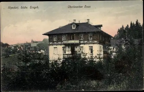 Ak Kipsdorf Altenberg im Erzgebirge, Oberlausitzer Haus
