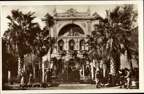 Ak Split Kroatien, Schauspielhaus