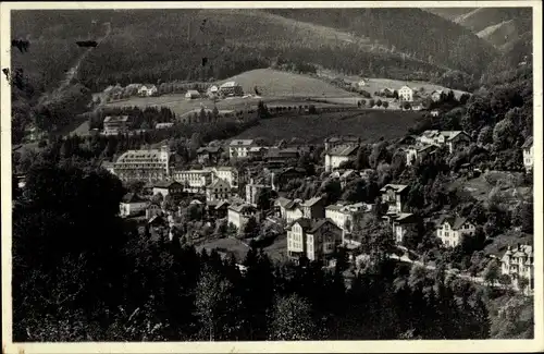 Ak Janské Lázně Johannisbad Region Königgrätz, Ort mit Umgebung