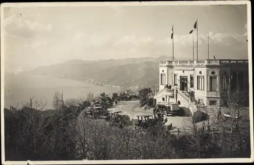 Ak Portofino Vetta Genova Genua Ligurien, Grand Hotel, Panorama