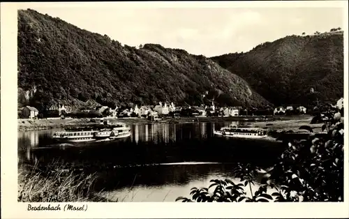 Ak Brodenbach a.d. Mosel, Dampferpartie, Ort