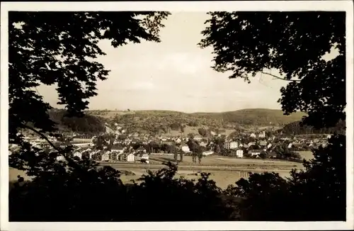 Ak Brombach Lörrach in Baden Württemberg, Durchblick zum Ort