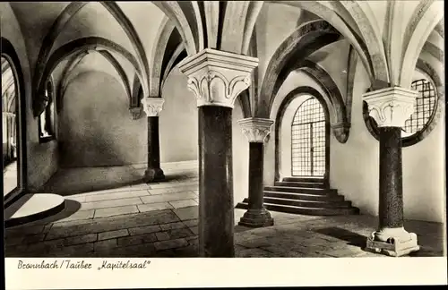 Ak Bronnbach Reicholzheim Wertheim im Main Tauber Kreis, Kapitelsaal