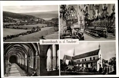 Ak Bronnbach Wertheim im Main Tauber Kreis, Kloster, Innenansichten