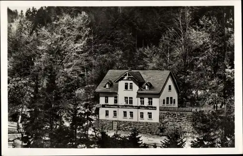 Ak Antonsthal Breitenbrunn Erzgebirge, Waldschlösschen, W. Höllering