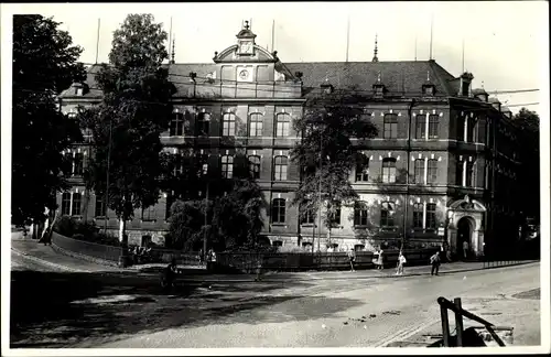 Ak Lauter Bernsbach im Erzgebirge Sachsen, Heinrich Heine Oberschule