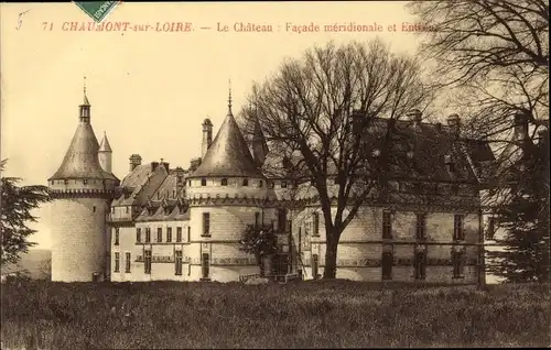 Ak Chaumont Loir et Cher, Chateau