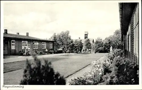 Ak Hesel in Ostfriesland, Ev. Luth. Kinder und Altenheim