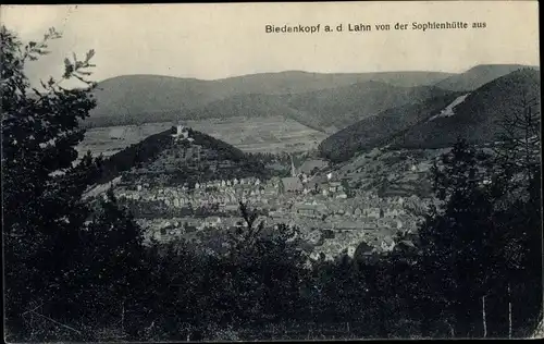 Ak Biedenkopf an der Lahn, Panorama